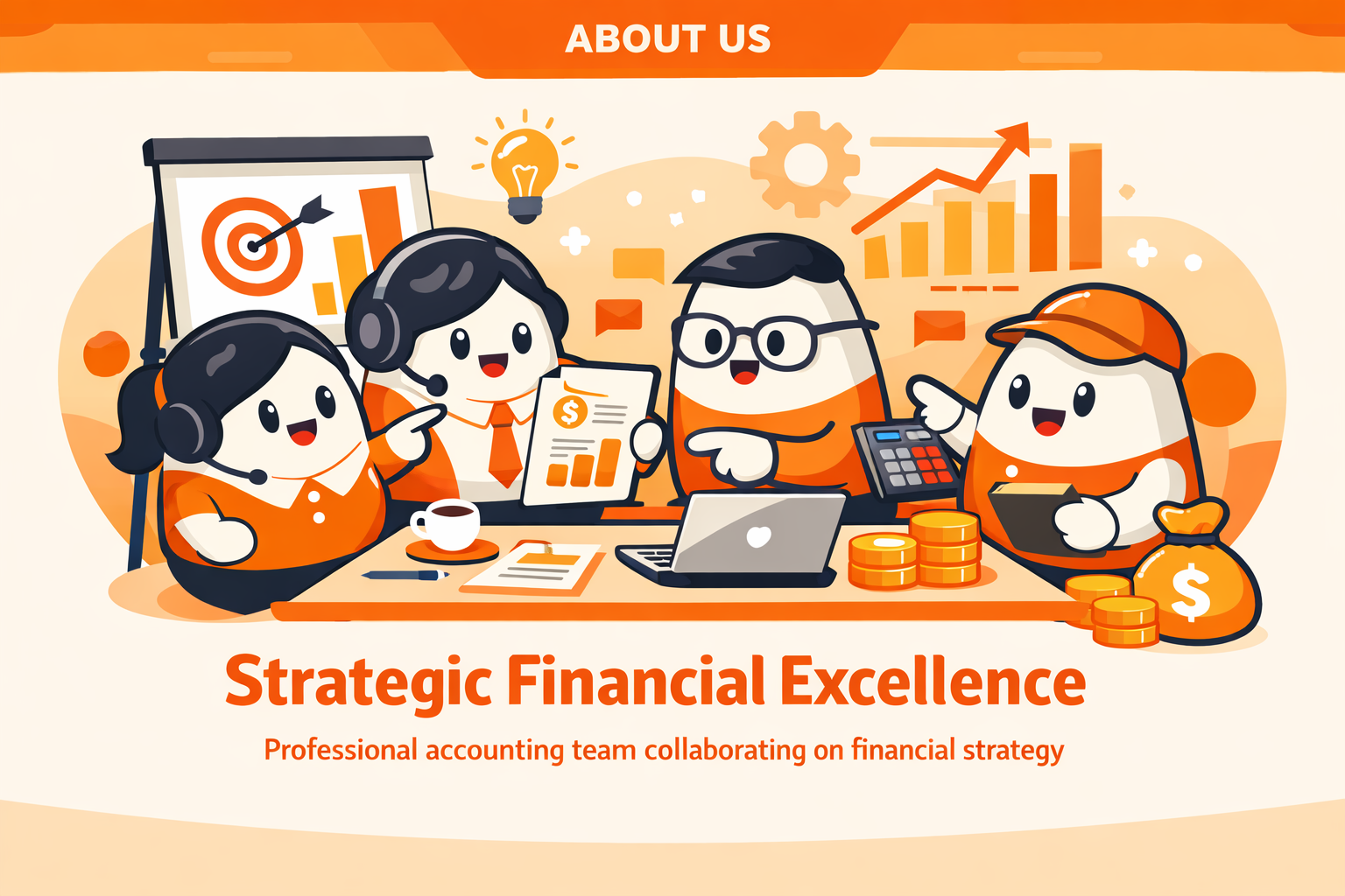 HFMG Accounting Team Collaborating on Financial Strategy